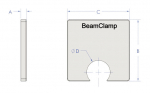 Diagram - Distanzstücke für Typ BY